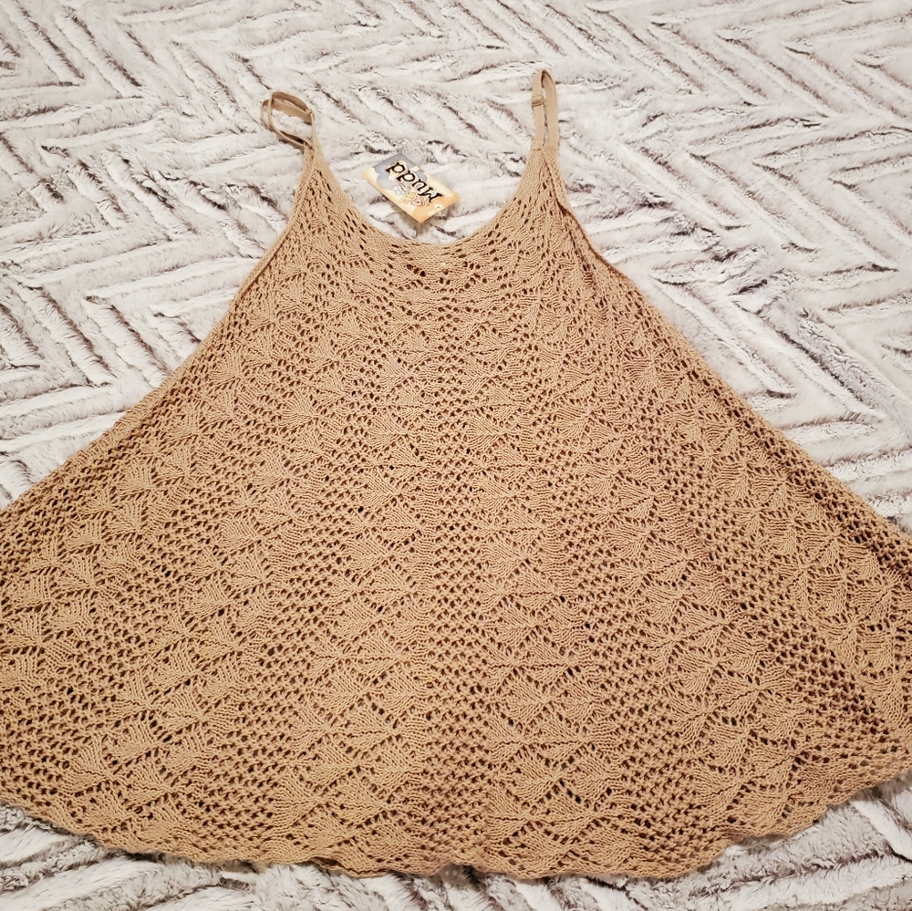 Crocheted tank